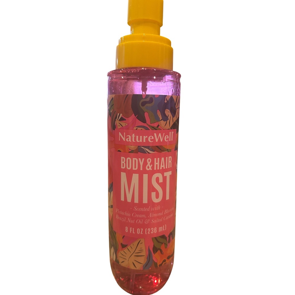 NatureWell Body & Hair Mist‎ 8oz Pistachio Cream Salted Caramel New Tropical